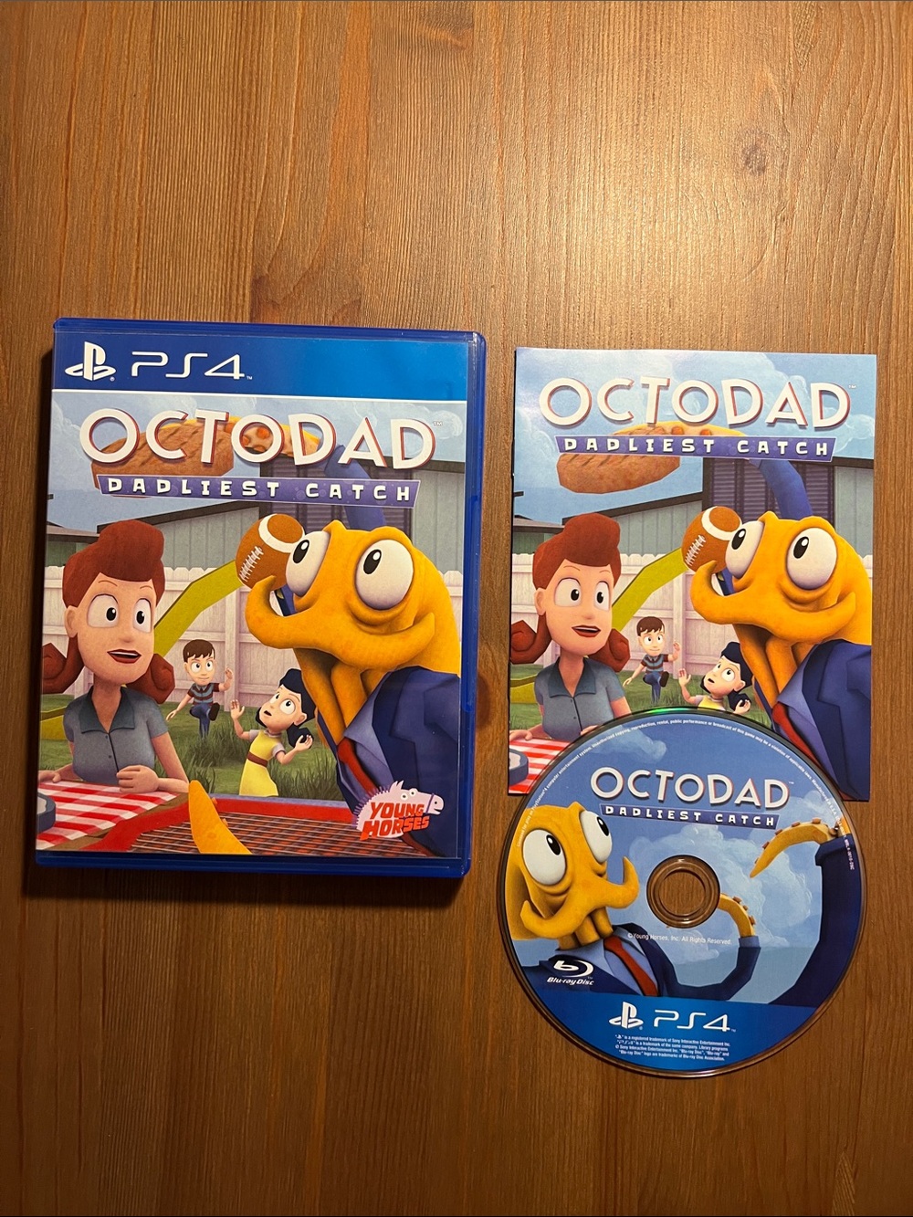 Octodad: Dadliest Catch Sony PlayStation 4 PS4 Game 2016 Limited Run #10 in Case